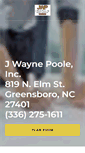 Mobile Screenshot of jwaynepoole.com